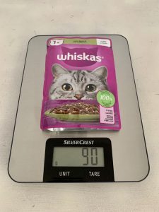 Whiskas 1+ Lamm in Gelee Katzenfutter Gewicht mit Verpackung