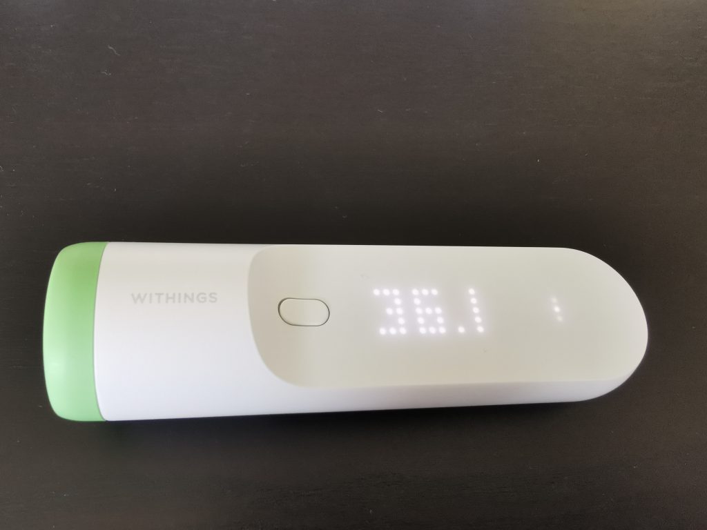 Withings Thermo Fieberthermometer Messung 4