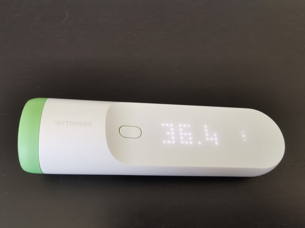 Withings Thermo Fieberthermometer Messung 5