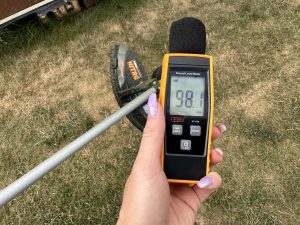 Worx Nitro WG186E.92 Akku-Rasentrimmer Lautstärke