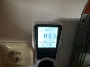 Worx Nitro WG186E.92 Akku-Rasentrimmer Strommessung