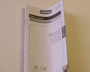 Xavax Milchicopter Bedienungsanleitung