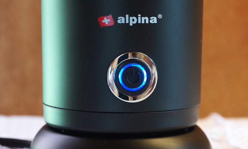 alpina 3-in-1 kalter Milchschaum Kontrollleuchte