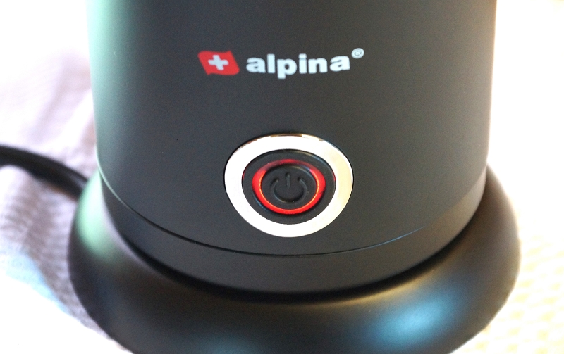 alpina 3-in-1 warmer Milchschaum Kontrollleuchte