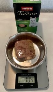 animonda Vom Feinsten Adult Feinschmecker Vielfalt mit Geflügel Katzenfutter Gewicht des Futters ohne Verpackung