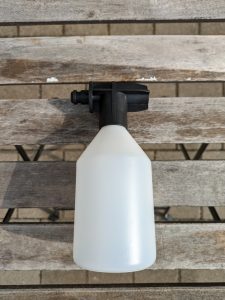 zusammengebaute Reinigungsdüse des Nilfisk E 145.4-9 X-TRA PAD Hochdruckreinigers
