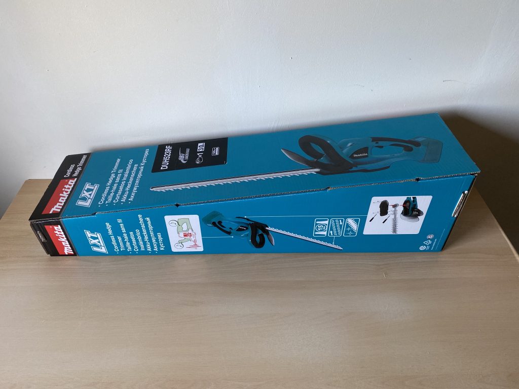 Makita DUH523RF Akku-Heckenschere Verpackung