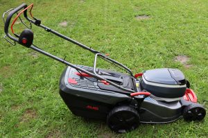 AL-KO 46.2 Li SP-W Comfort Akku-Rasenmäher aufgebaut