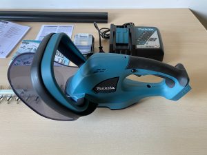 Makita DUH523RF Akku-Heckenschere Griff