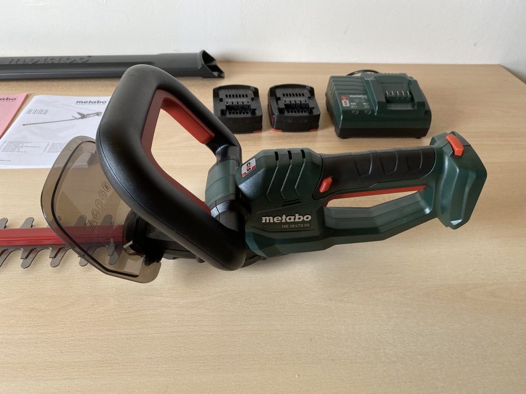 Metabo HS 18 LTX 55 Akku-Heckenschere Griff