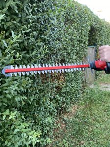 Einhell GE-CH 1846 Li Akku-Heckenschere Hecke schneiden 1