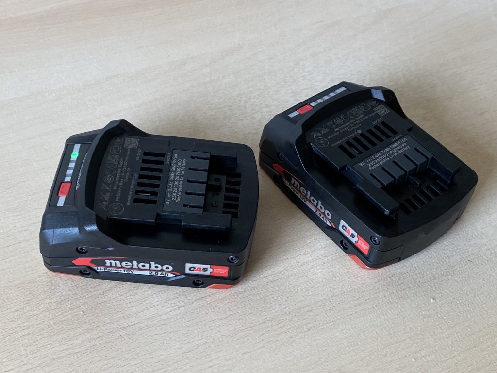 Metabo HS 18 LTX 55 Akku-Heckenschere Akkus