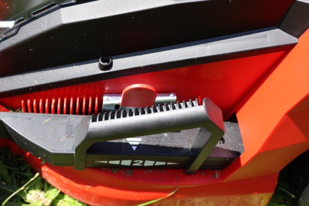 Einhell GE-CM 43 Li M Akku-Rasenmäher Schnitthöhenverstellung