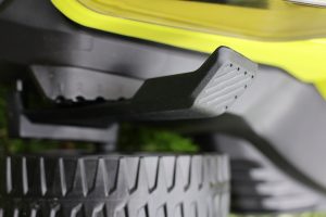 09 Ryobi Akku-Rasenmäher Schnitthöhenverstellung