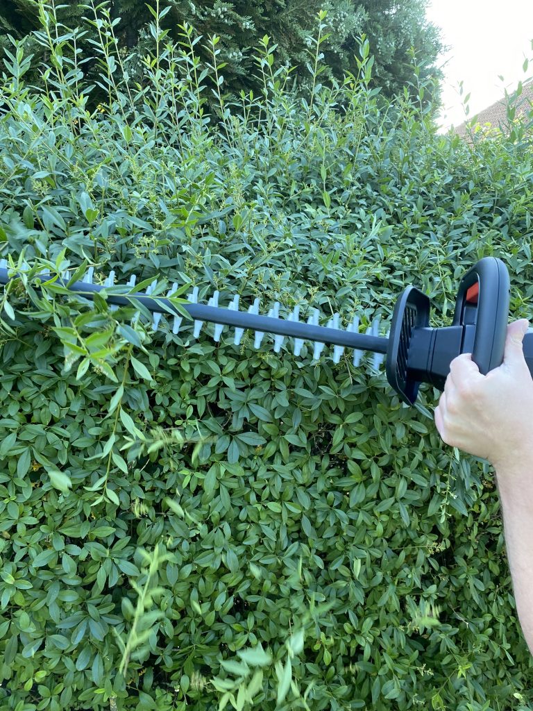 Bosch Universal Hedge Cut 18-55 Akku-Heckenschere Hecke schneiden 7