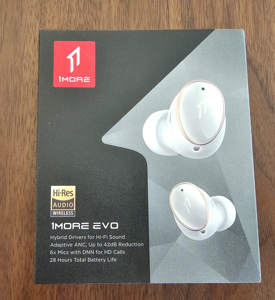 1More EVO In-Ear-Bluetooth-Kopfhörer Verpackung