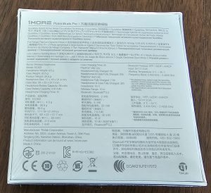 1More PistonBuds Pro Verpackung Rückseite