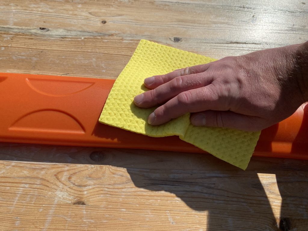 Stihl HSA 50 Akku-Heckenschere Reinigung Messerschutz