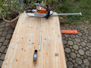 Stihl HSA 50 Akku-Heckenschere Lautstärke 1