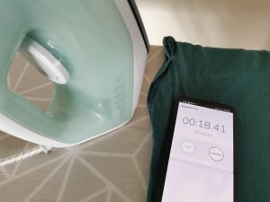 AEG DB 1740LG Dampfbügeleisen Aufheizzeit 2