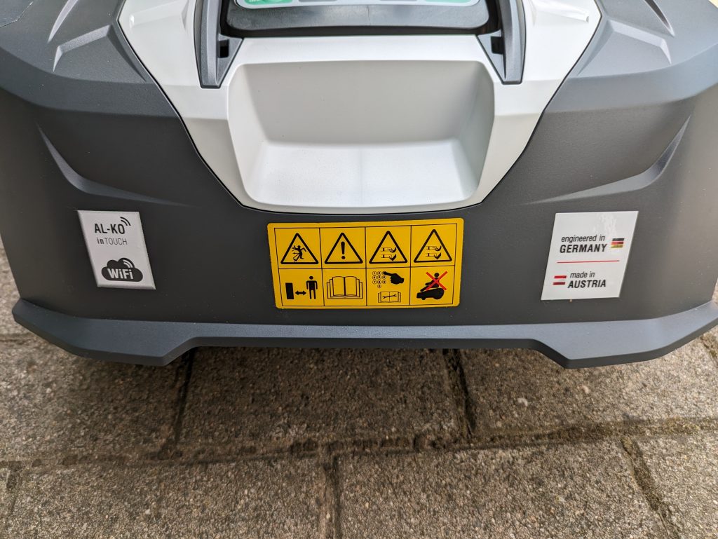 AL-KO Robolinho® 550W Mähroboter Rückseite