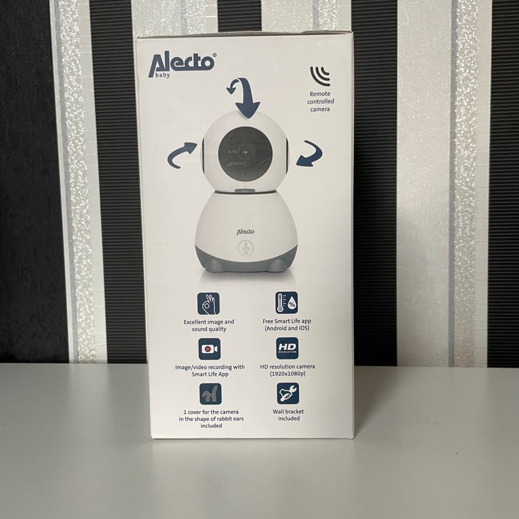 Alecto SMARTBABY10 Babyphone Verpackung seitlich