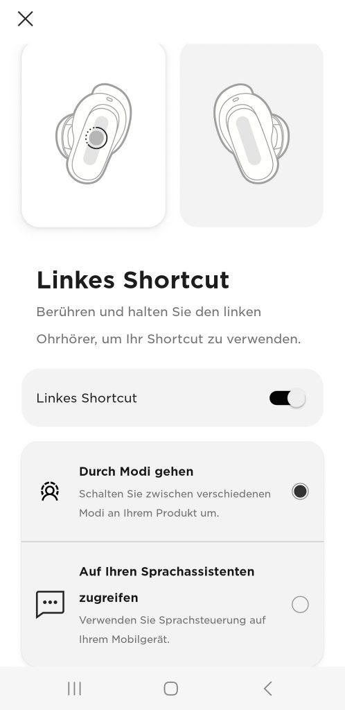 Bose QuietComfort Earbuds II In-Ear-Bluetooth-Kopfhörer App Details (2)
