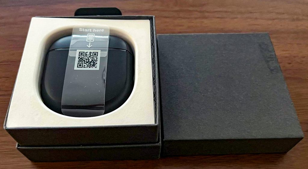 Bose QuietComfort Earbuds II In-Ear-Bluetooth-Kopfhörer Verpackung geöffnet