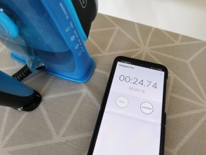 Braun FreeStyle 3 Dampfbügeleisen Aufheizzeit 2