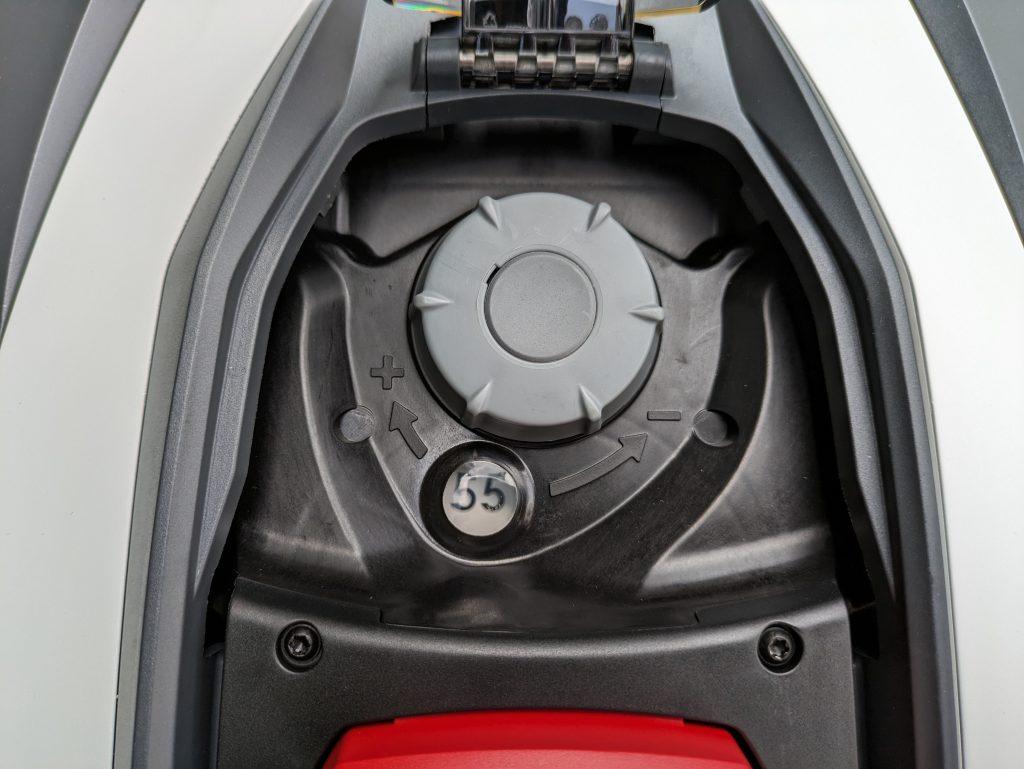 Drehregler des AL-KO Robolinho® 550W Mähroboters