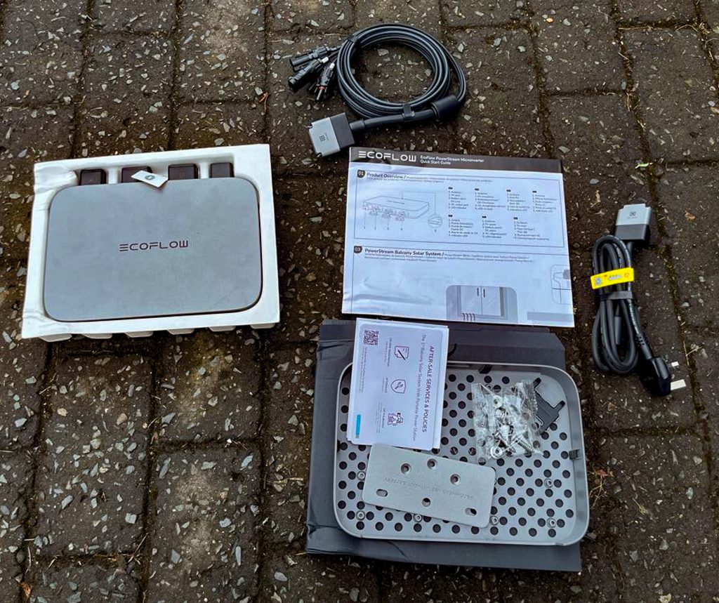 EcoFlow DELTA 2 Max Powerstation Wechselrichter und weiteres Zubehör