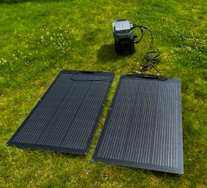 EcoFlow DELTA 2 Max Powerstation mit Solarpanels