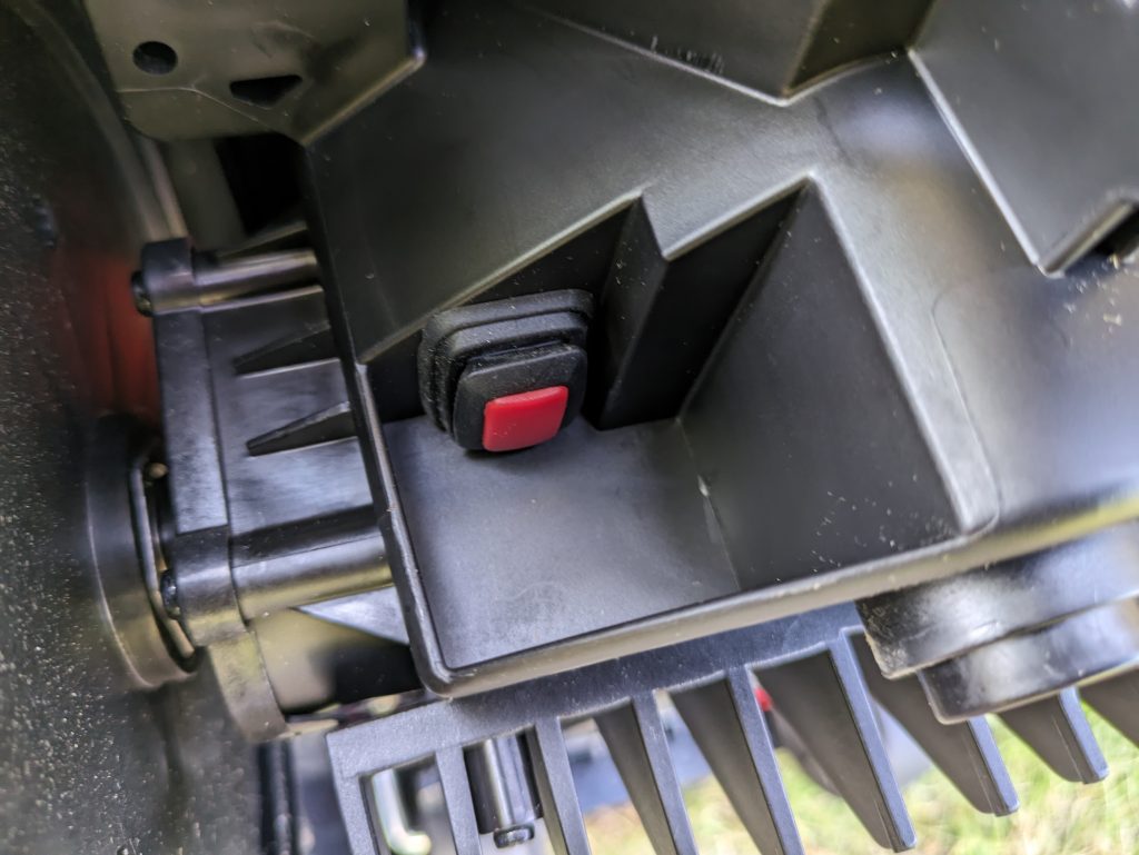 Einhell FREELEXO 1200 LCD BT Mähroboter Ausschalter