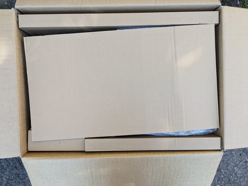 Einhell FREELEXO 1200 LCD BT Mähroboter Verpackung geöffnet