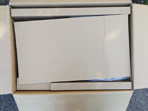 Einhell FREELEXO 1200 LCD BT Mähroboter Verpackung geöffnet