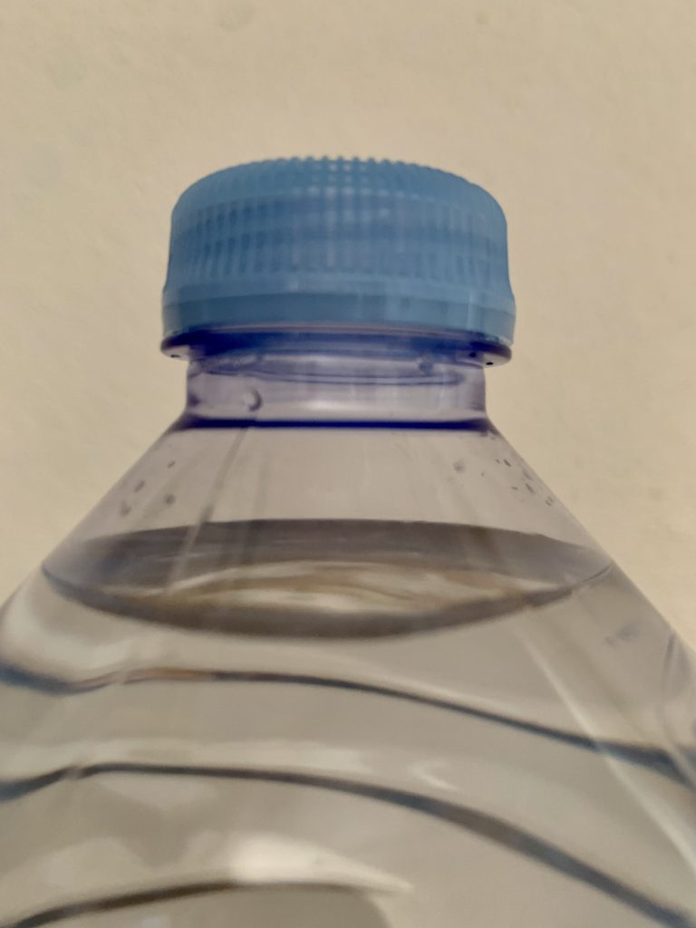 Font Vella Mineralwasser Verschluss Nahaufnahme