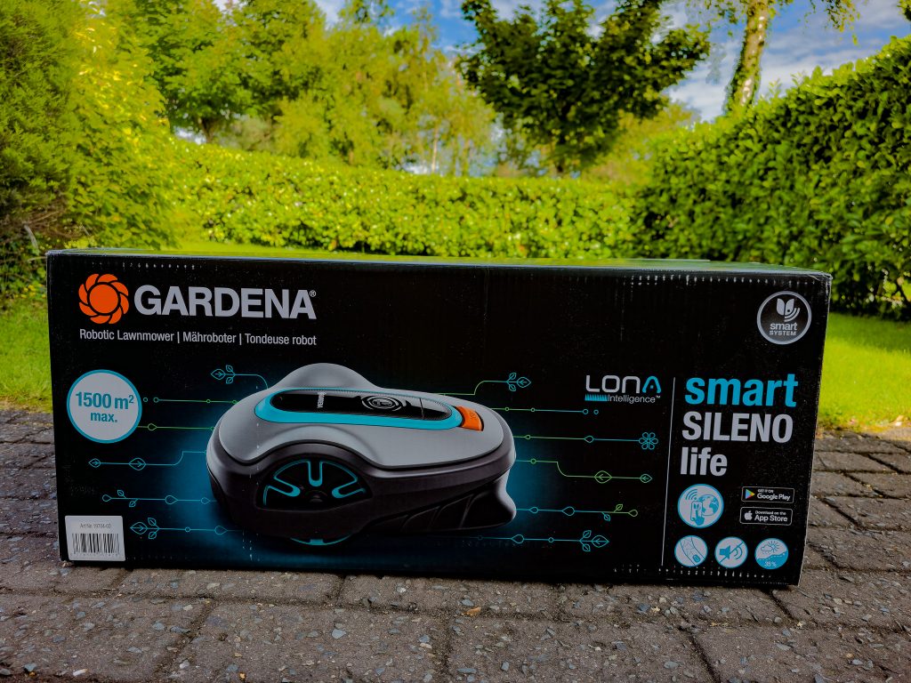 Gardena Mähroboter smart SILENO life Verpackung