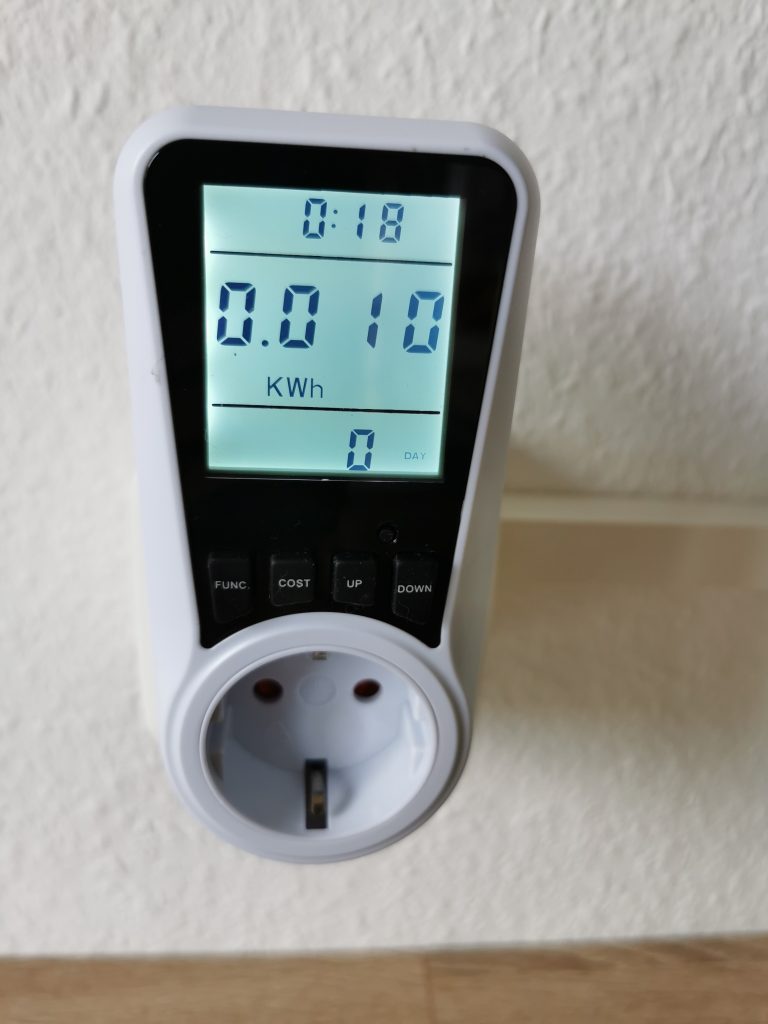 Grundig SI 4850 Dampfbügeleisen Kilowattstunden niedrige Stufe