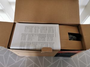 Grundig SI 4850 Dampfbügeleisen Verpackung geöffnet