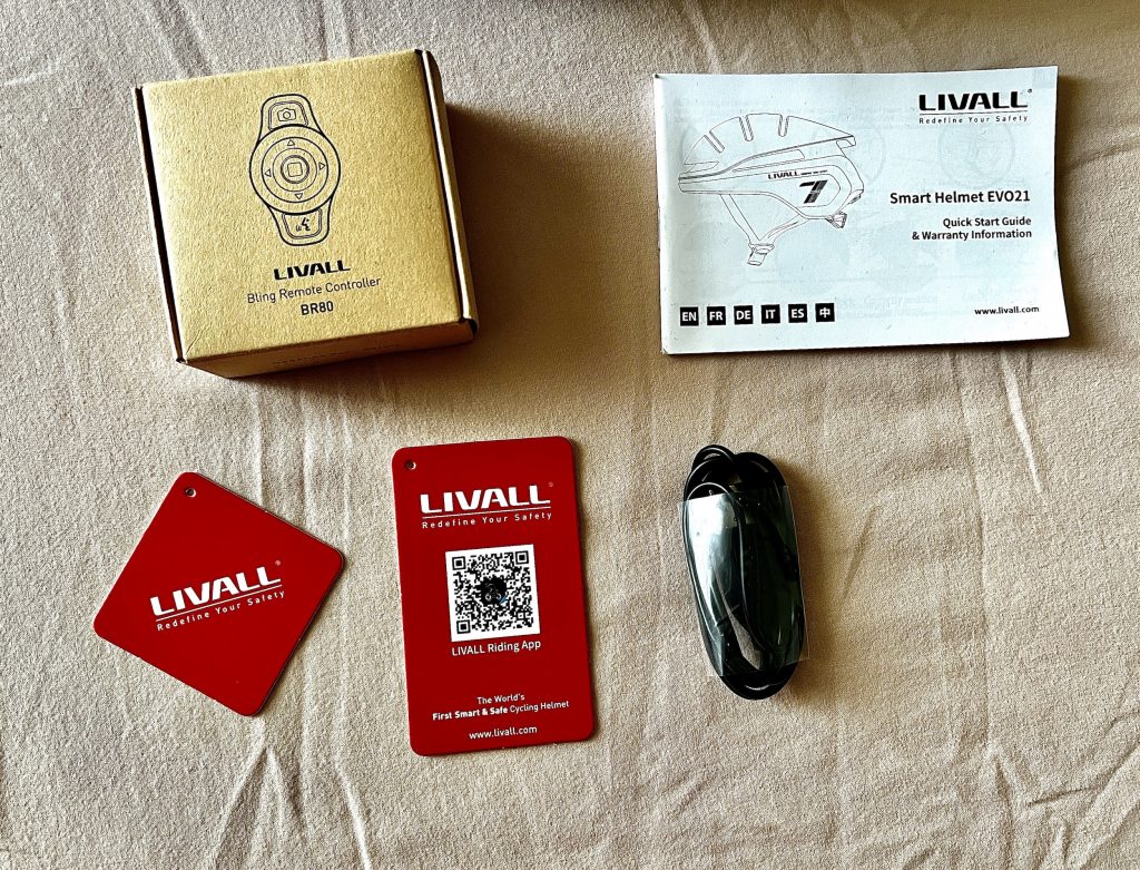 LIVALL Evo21 Fahrradhelm Fernbedienung BR80