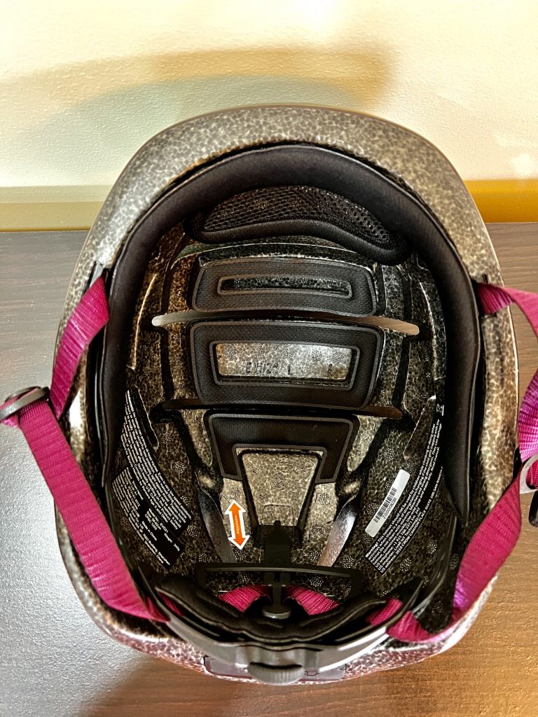 LIVALL Evo21 Fahrradhelm – Innenansicht