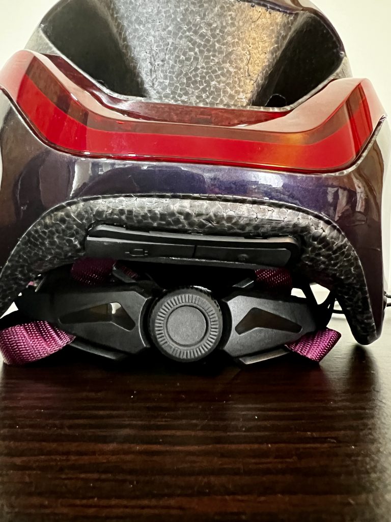 LIVALL Evo21 Fahrradhelm Blick von hinten