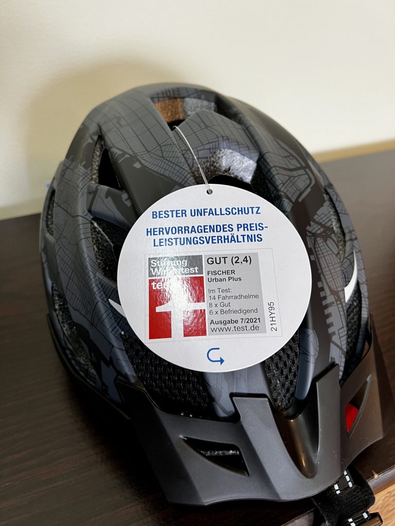 FISCHER Urban Plus Brooklyn Fahrradhelm Frontansicht