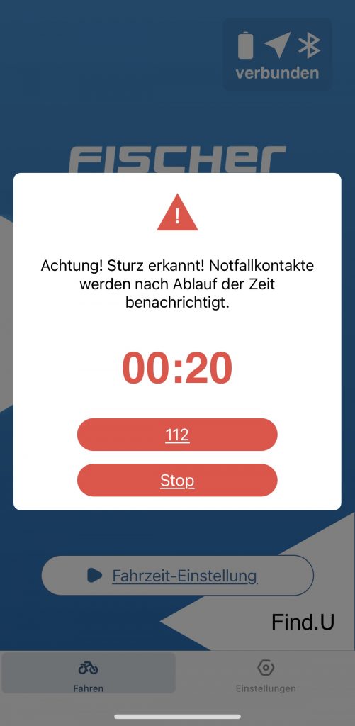 FISCHER Urban Plus Brooklyn Fahrradhelm App