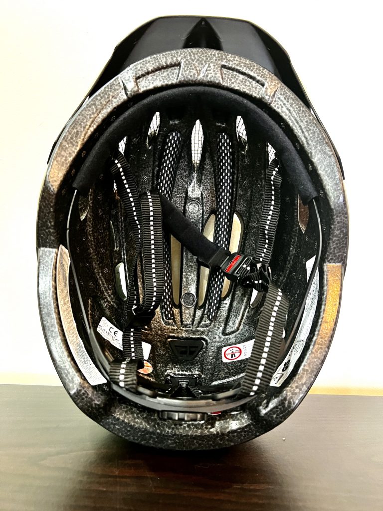 Alpina Haga LED Fahrradhelm – Innenansicht