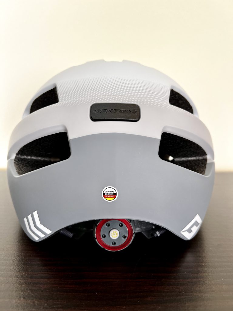 Cratoni Velo-X Fahrradhelm Blick von hinten