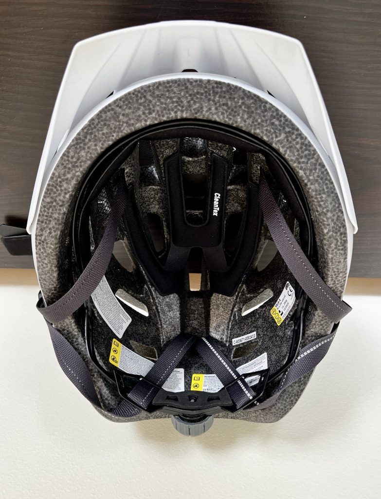 Cratoni Velo-X Fahrradhelm – Innenansicht