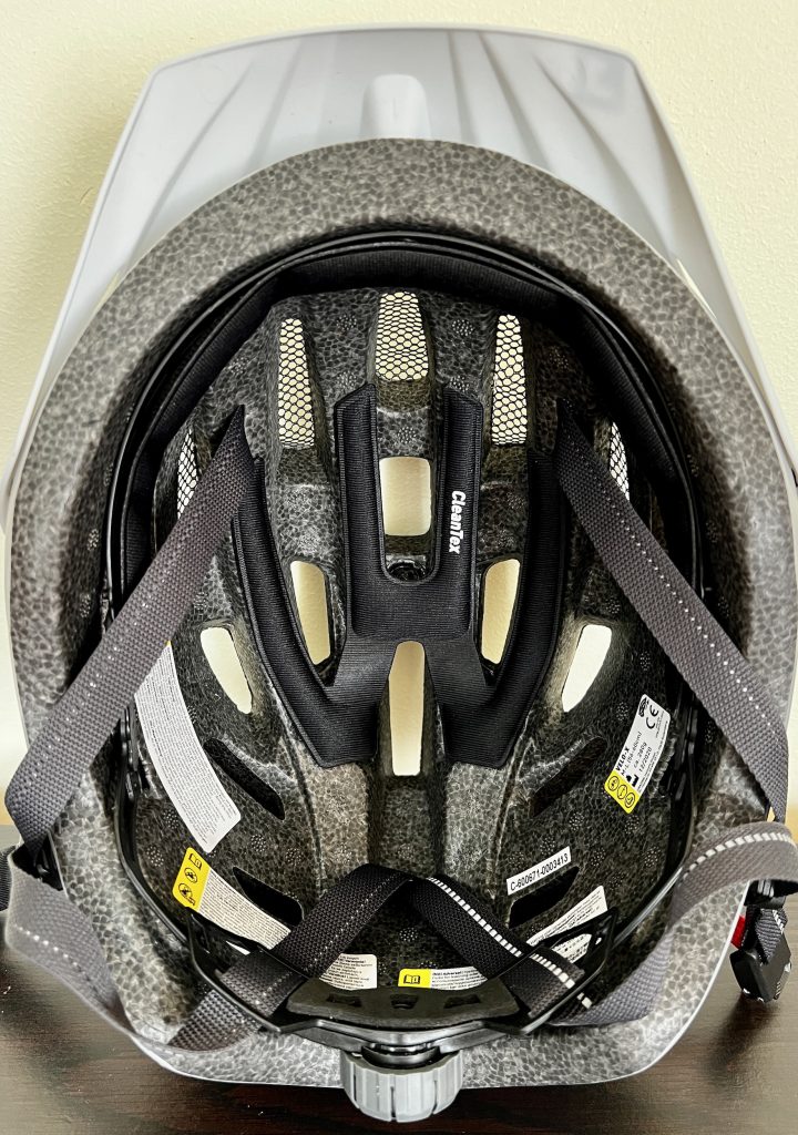 Cratoni Velo-X Fahrradhelm – Innenansicht