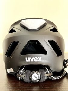 uvex urban planet LED Fahrradhelm Blick von hinten