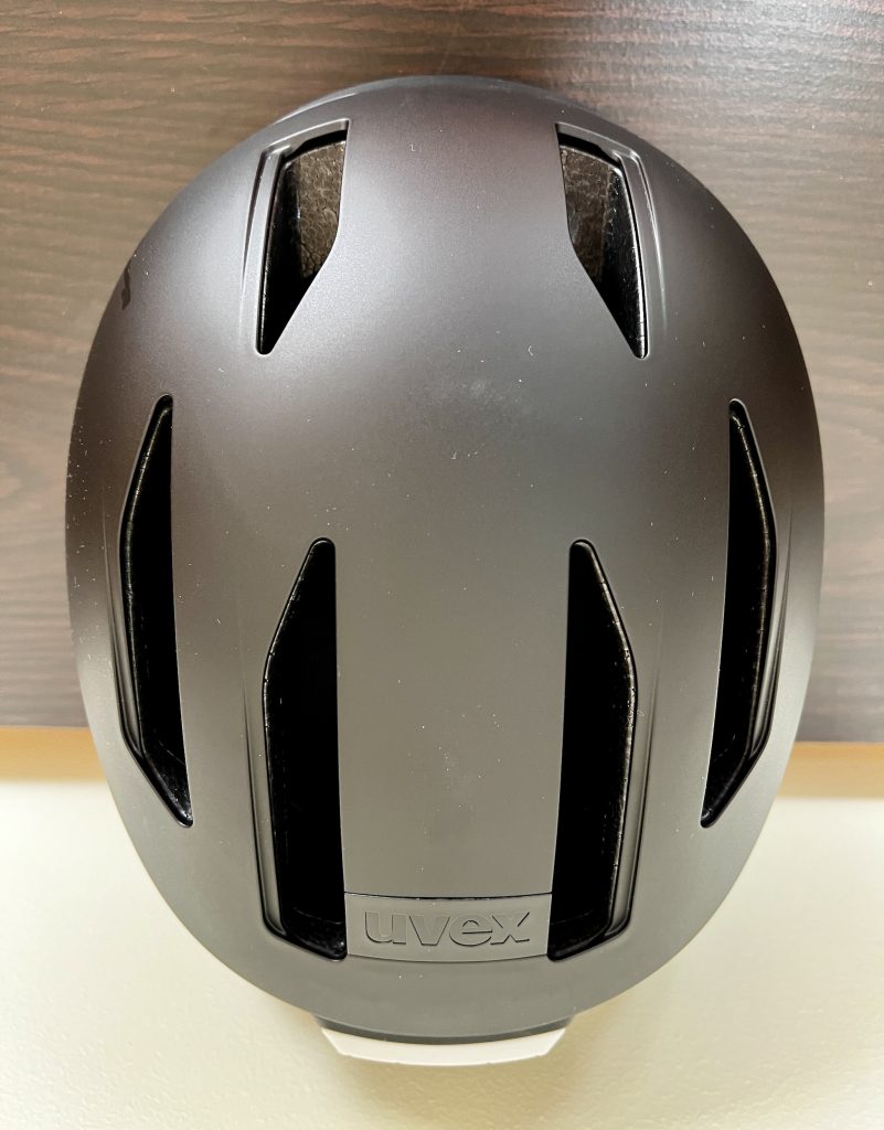 uvex urban planet LED Fahrradhelm – Blick von oben